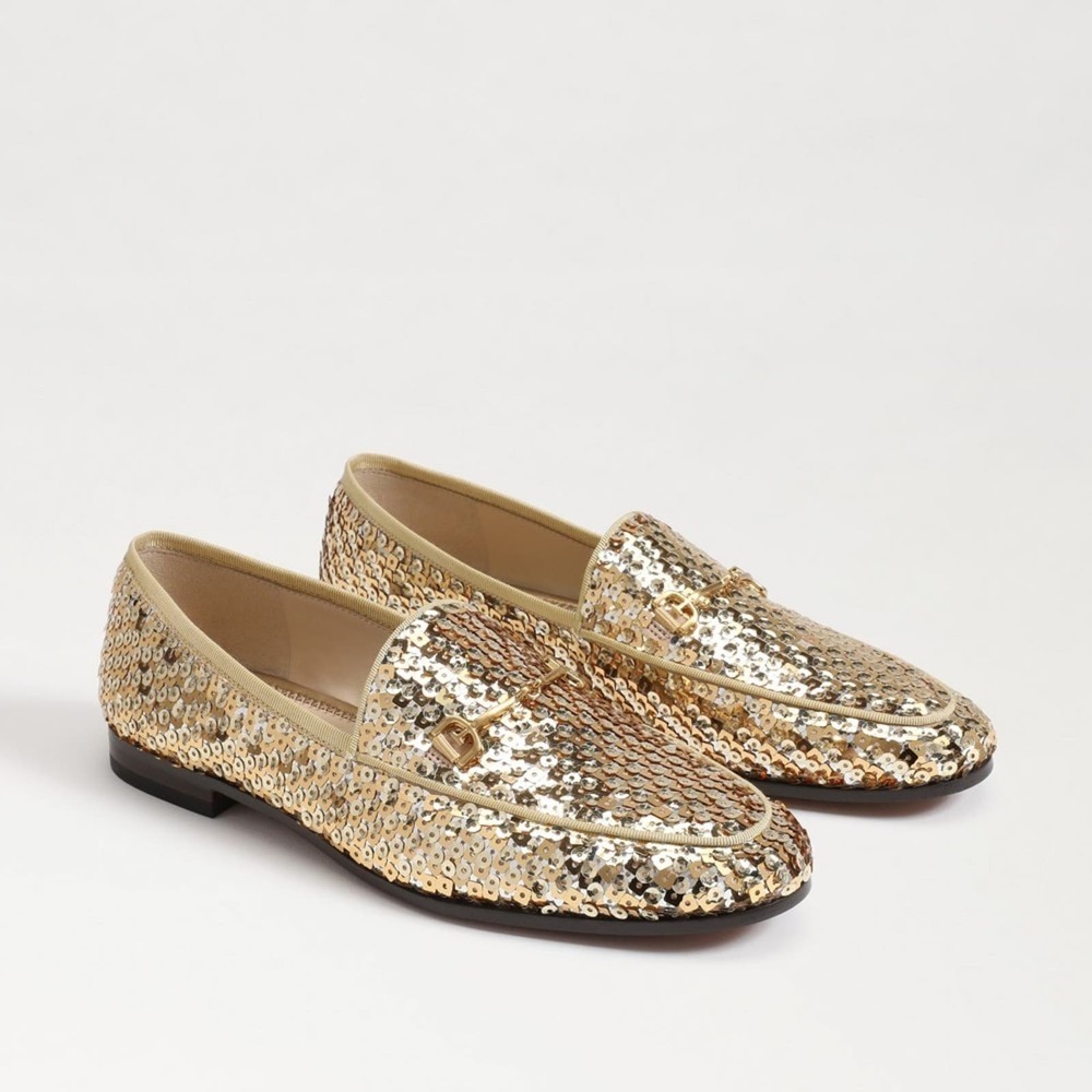 Sam Edelman Loraine Bit Loafer in Gold Size 6